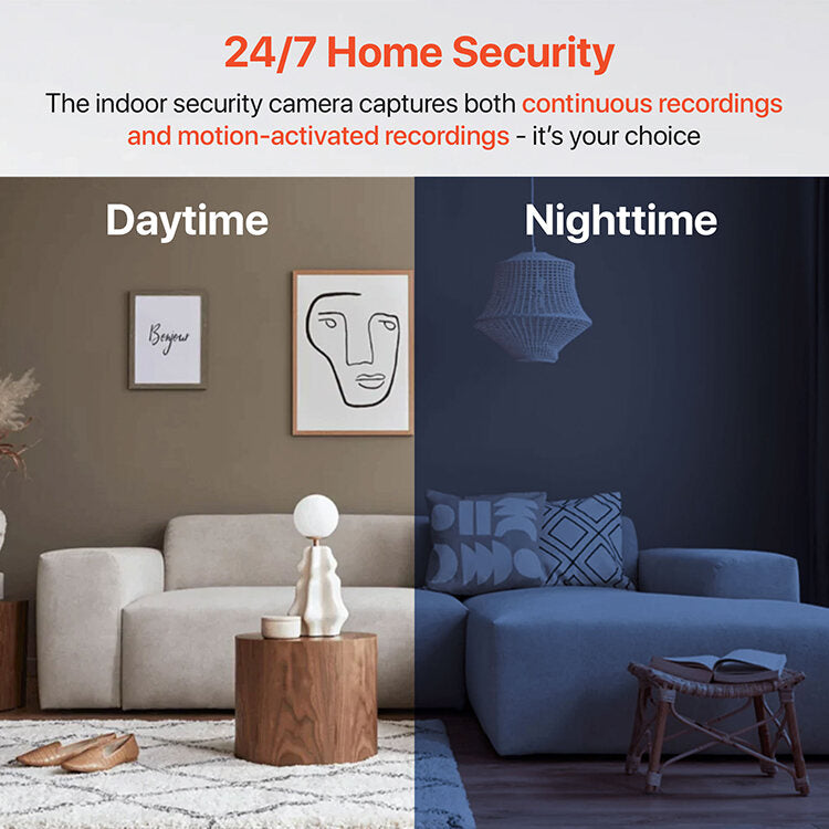 Olivia Pet Rotating WiFi Security Camera (3 Pack)